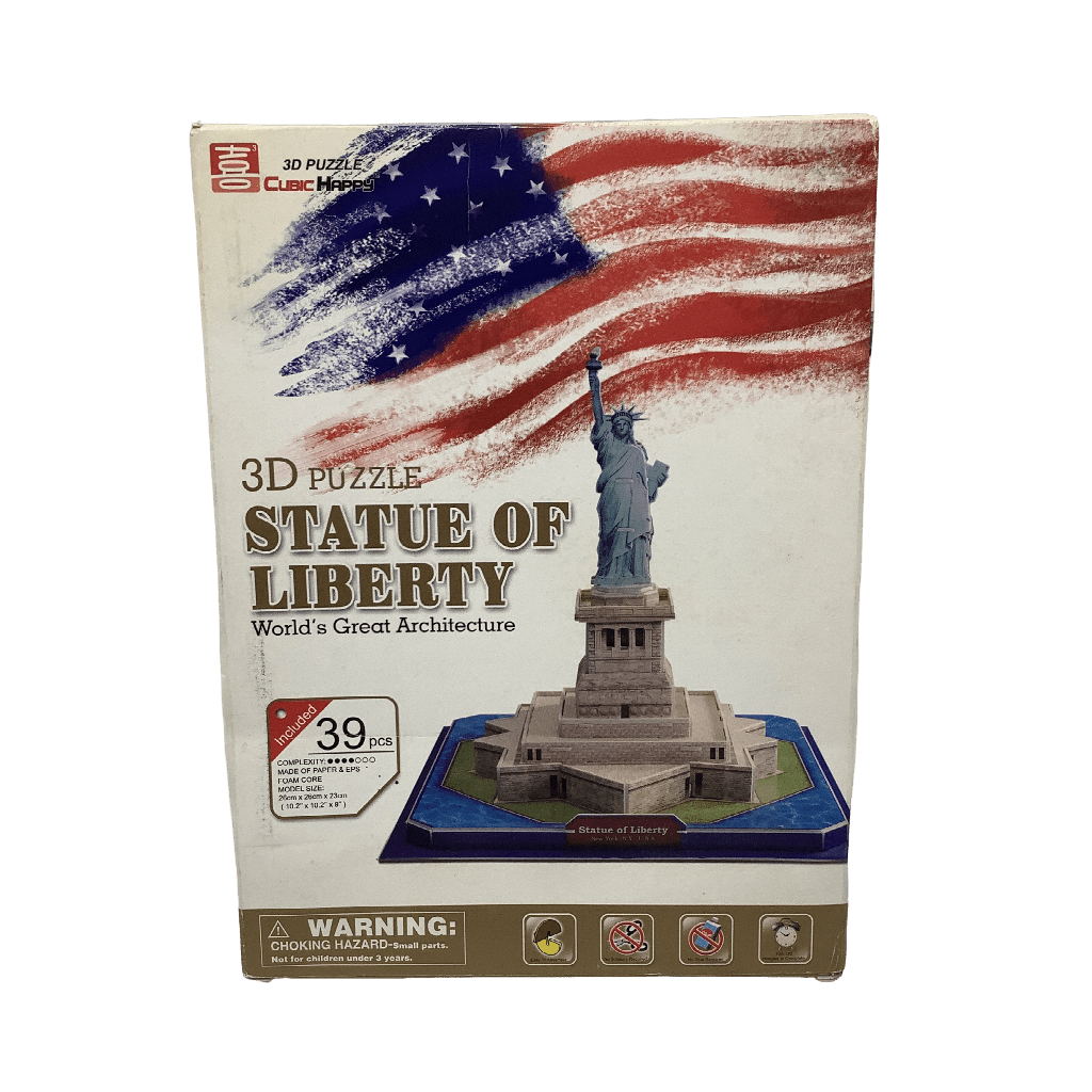 Puzzle 3D 39 pièces Statue de la Liberté - KIDIBAM