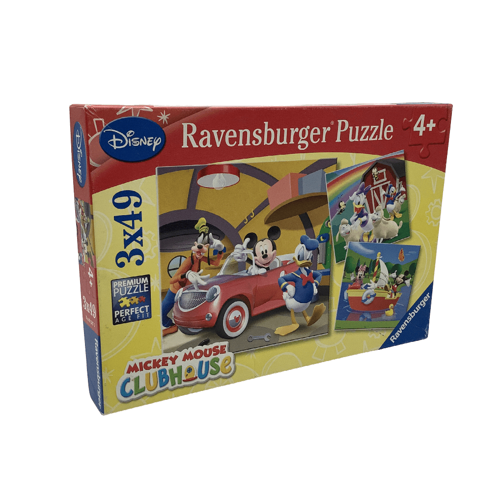 Puzzle 3x49 pièces Mickey Mouse Clubhouse - KIDIBAM