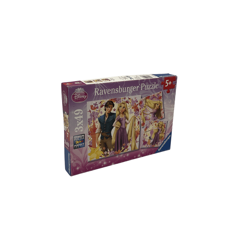 Puzzle 3X49 pièces Raiponce - KIDIBAM