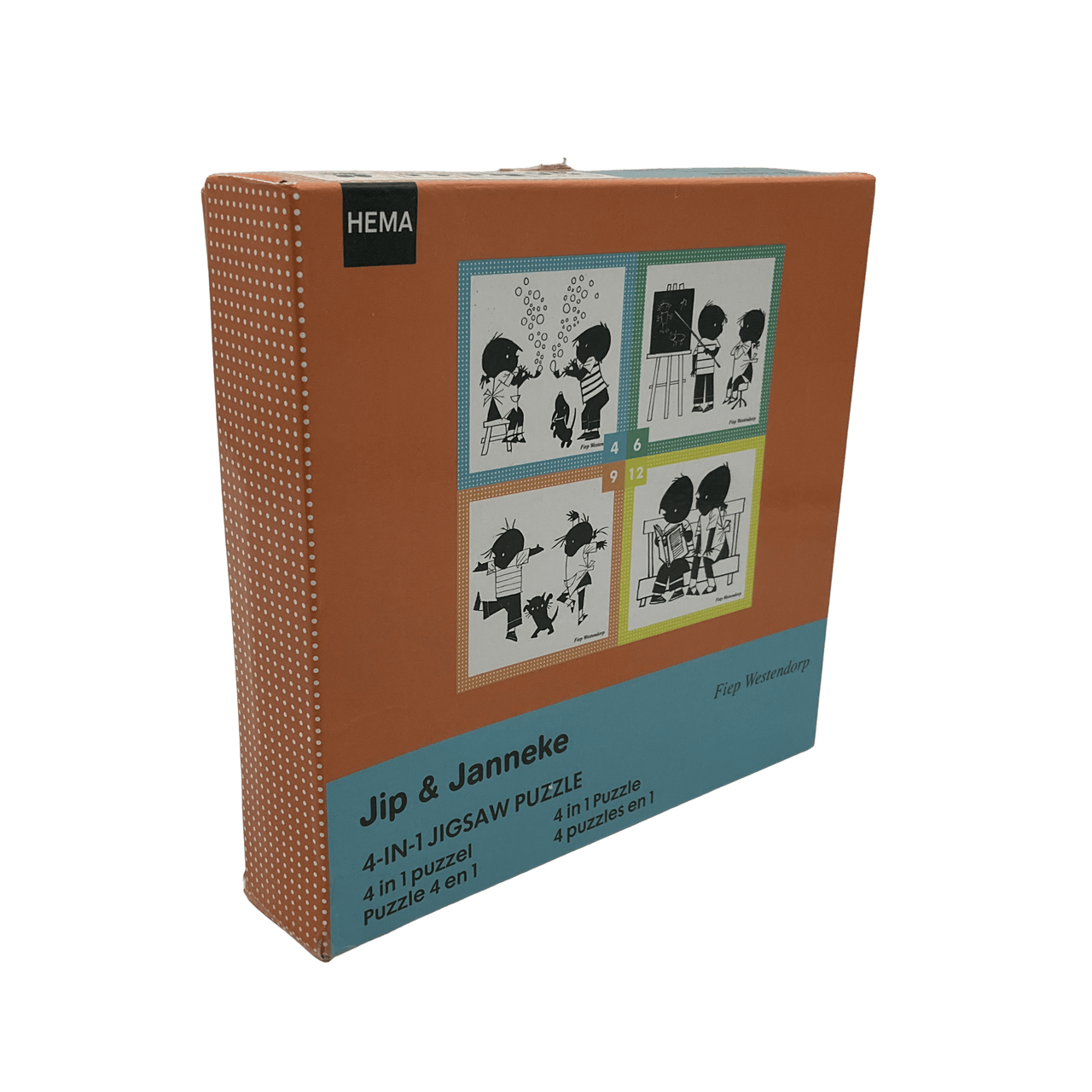 Puzzle 4 en 1 - 31 pièces - KIDIBAM