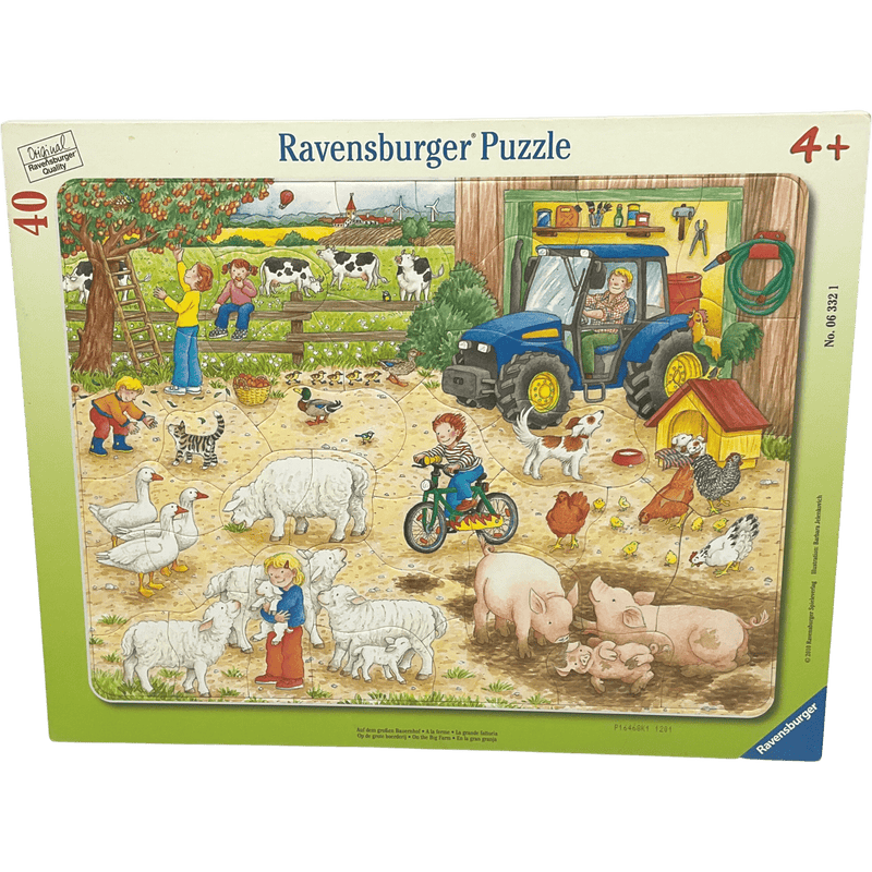 Puzzle 40 pièces La ferme - KIDIBAM