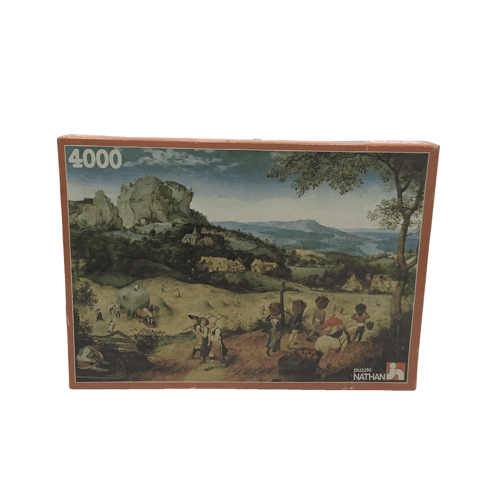 Puzzle 4000 pièces - la fenaison Vintage - KIDIBAM