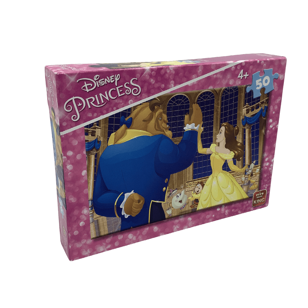 Puzzle 50 pièces La Belle et la Bête Disney - KIDIBAM