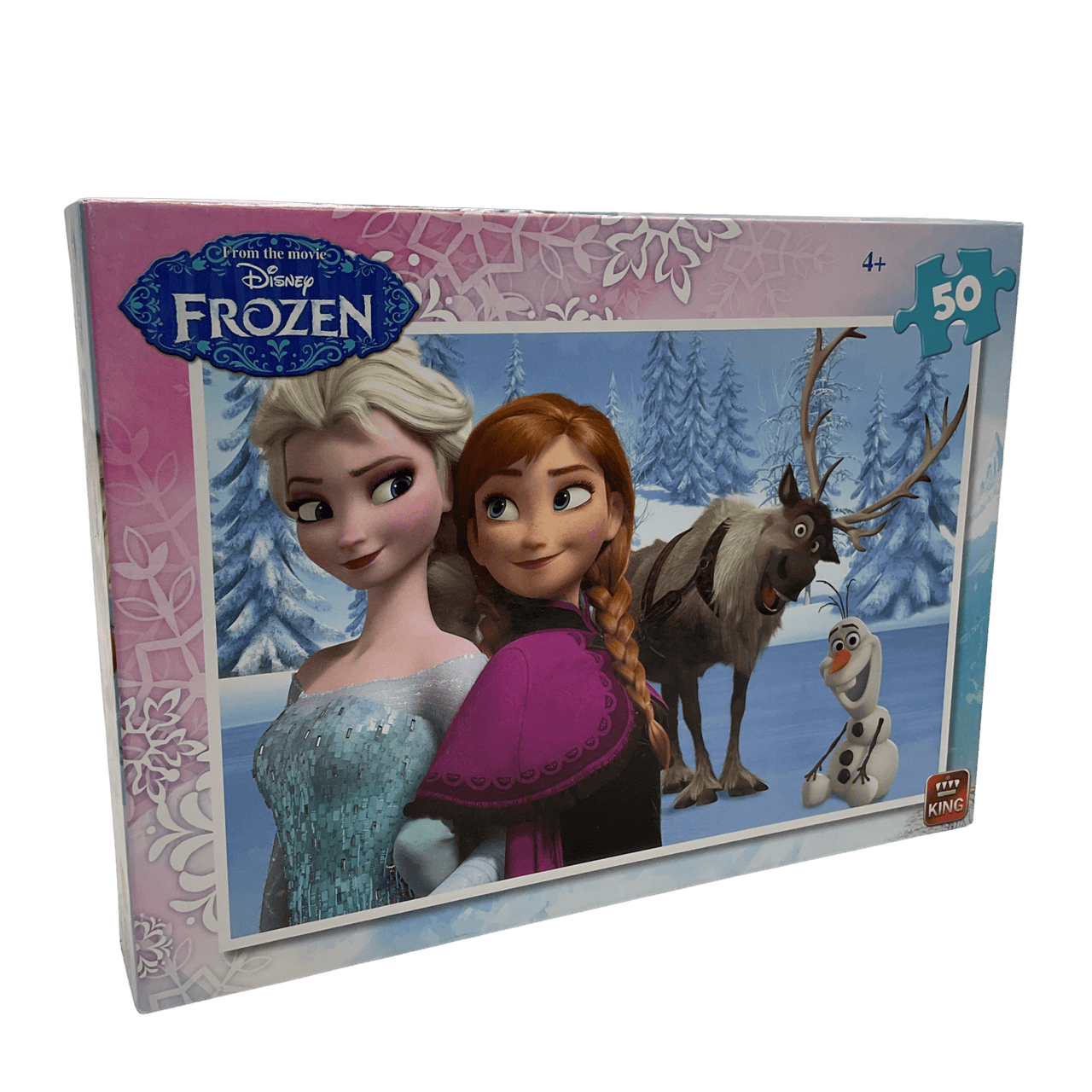 Puzzle 50 pièces La Reine des Neiges Disney - KIDIBAM