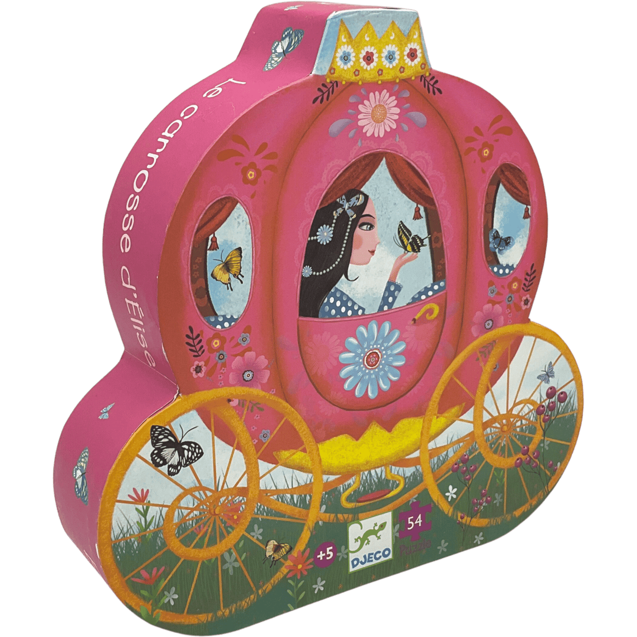 Puzzle 54 pièces Le Carrosse d'Elise - KIDIBAM