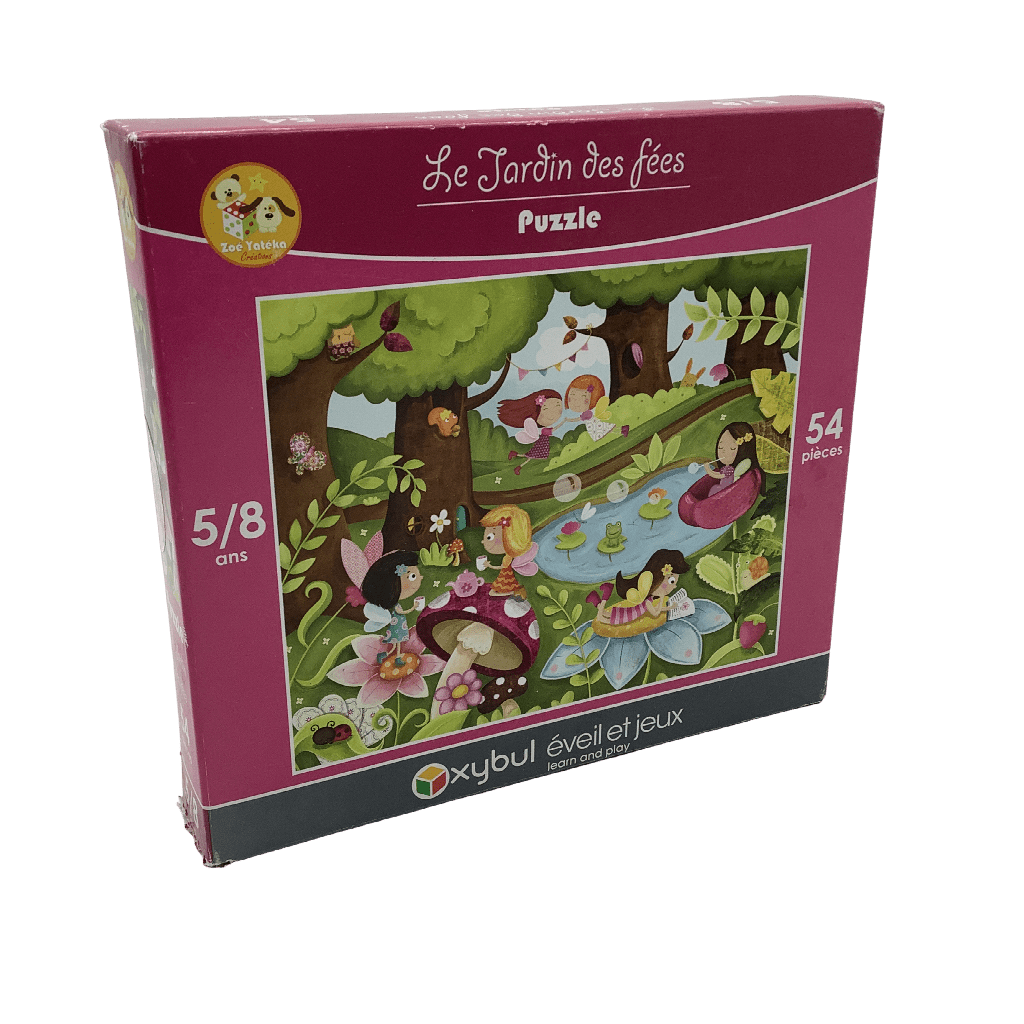 Puzzle 54 pièces Le Jardin des fées - KIDIBAM