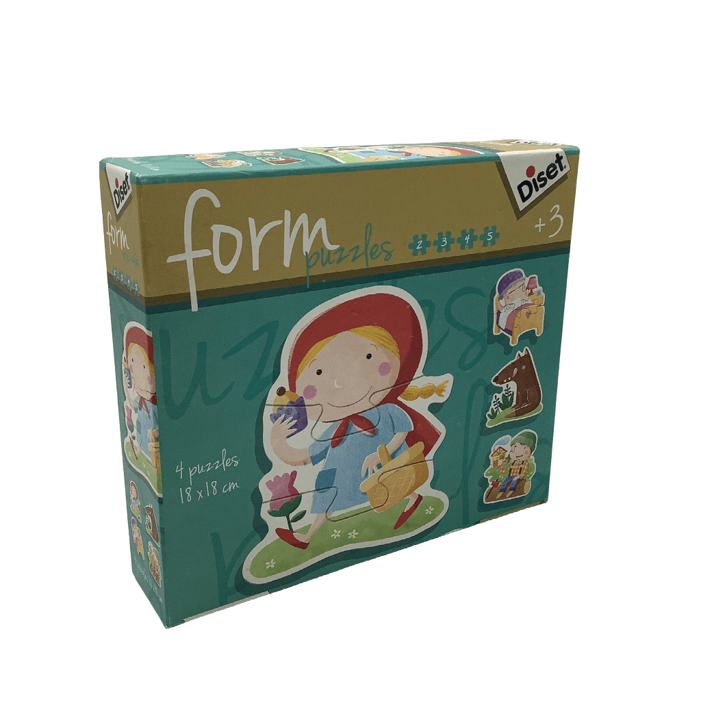 Puzzle 5/4/3/2 pièces Form puzzles - KIDIBAM