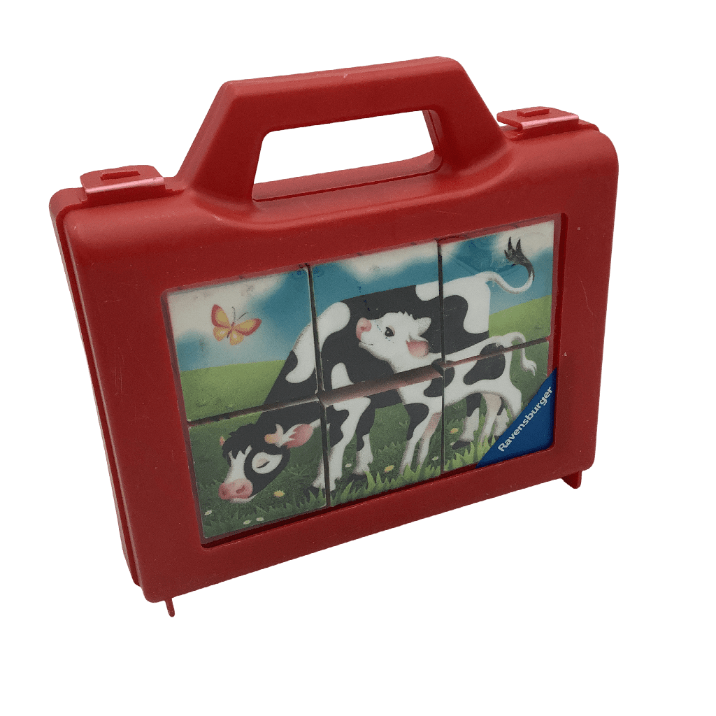 Puzzle 6 cubes La ferme - KIDIBAM