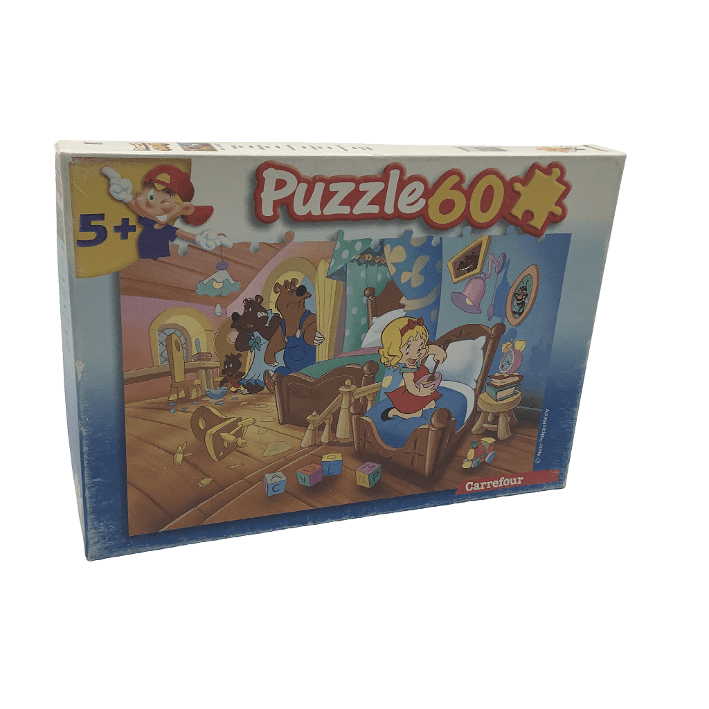 Puzzle 60 pièces - Boucle d'or et les 3 ours - KIDIBAM