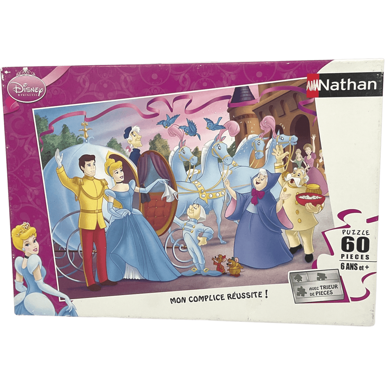 Puzzle 60 pièces Cendrillon - KIDIBAM