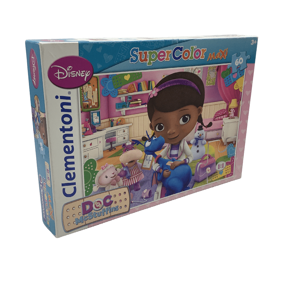 Puzzle 60 pièces - Docteur La Peluche Disney - KIDIBAM