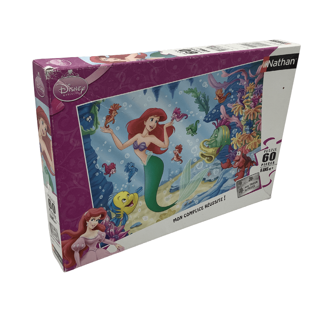 Puzzle 60 pièces La Petite Sirène Disney - KIDIBAM