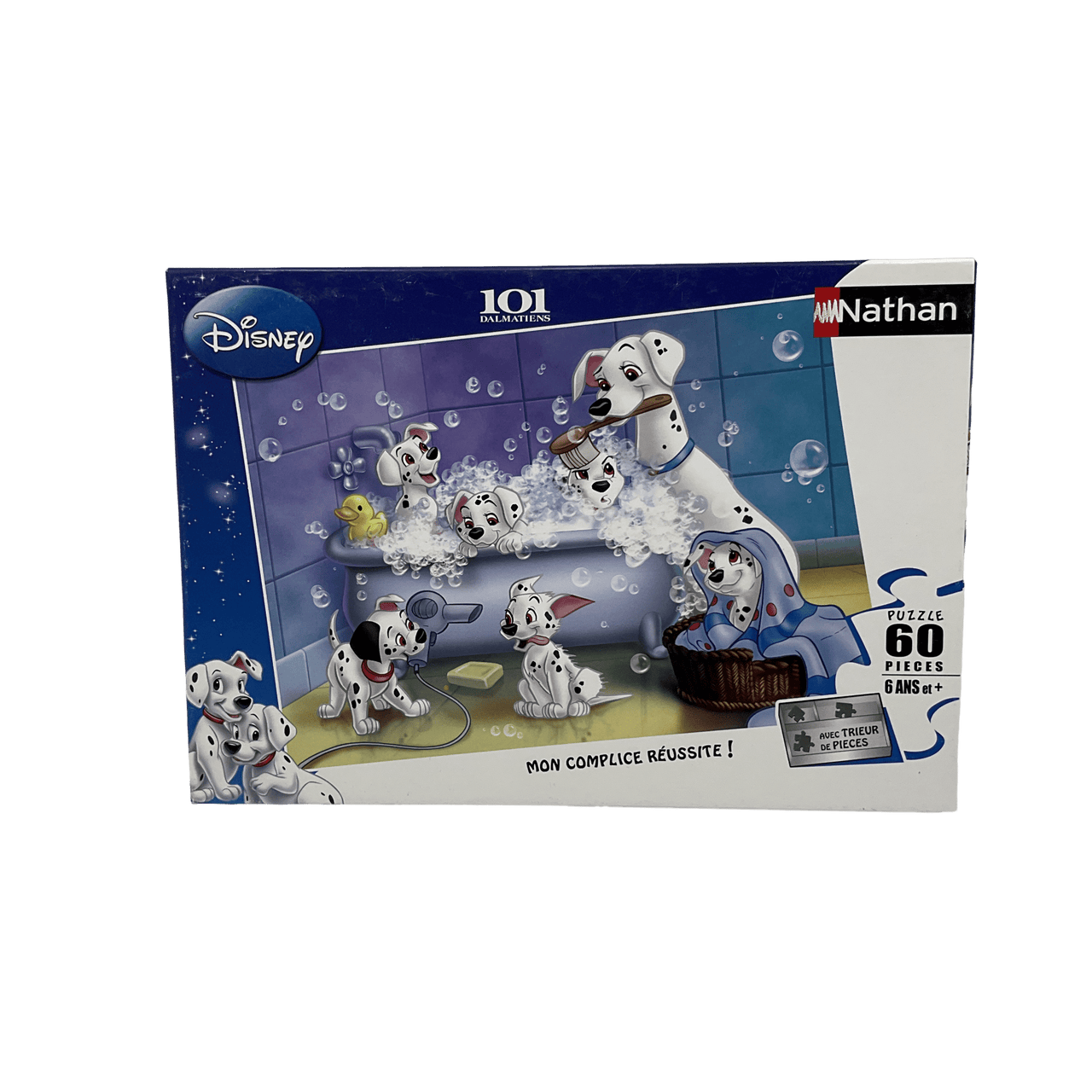 Puzzle 60 pièces Les 101 Dalmatiens Tous au bain Disney - KIDIBAM