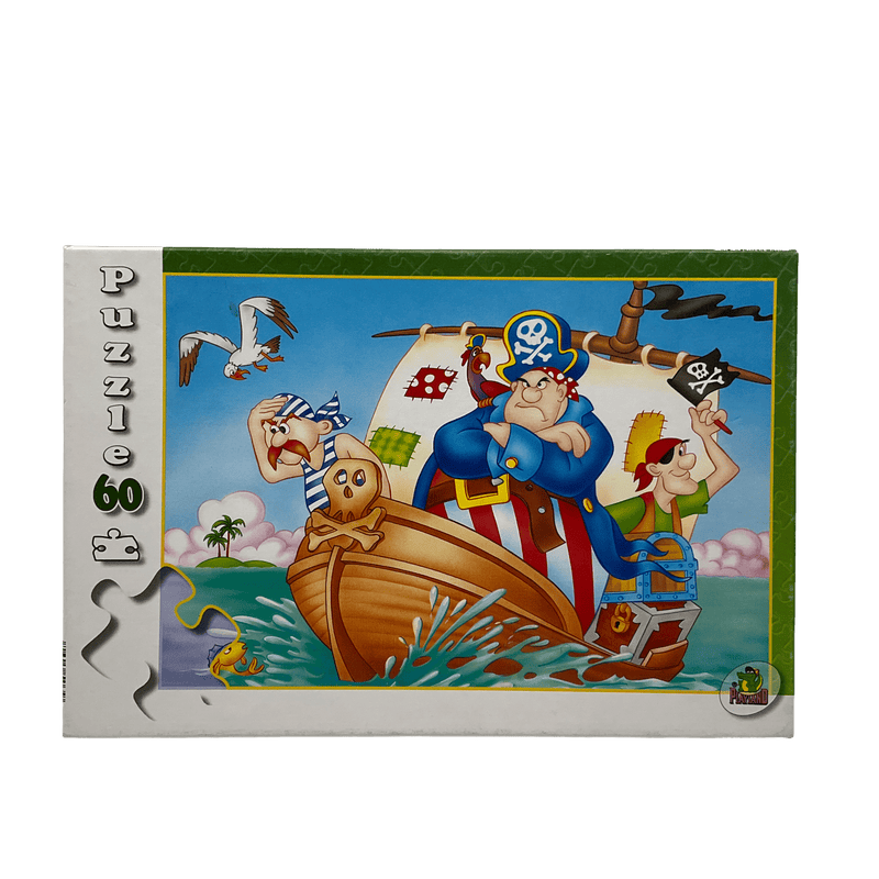 Puzzle 60 pièces - Les pirates et leur trésors - KIDIBAM