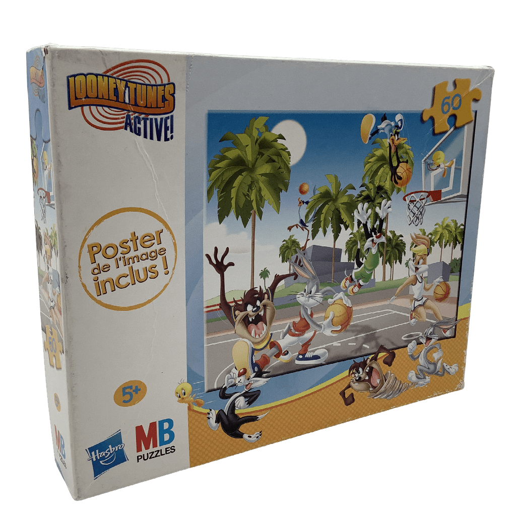 Puzzle 60 pièces Looney Tunes Active - KIDIBAM