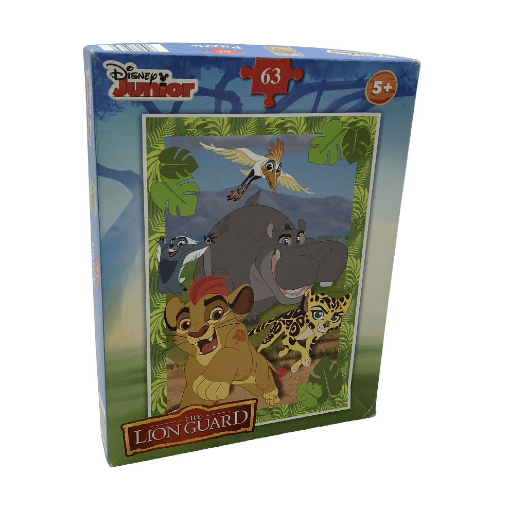 Puzzle 63 pièces - La garde du lion Disney - KIDIBAM