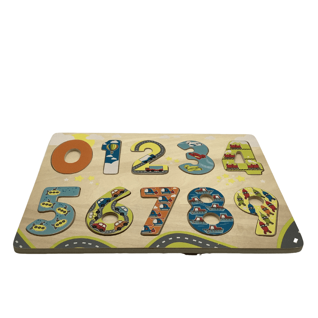 Puzzle à encastrer - Les chiffres - KIDIBAM