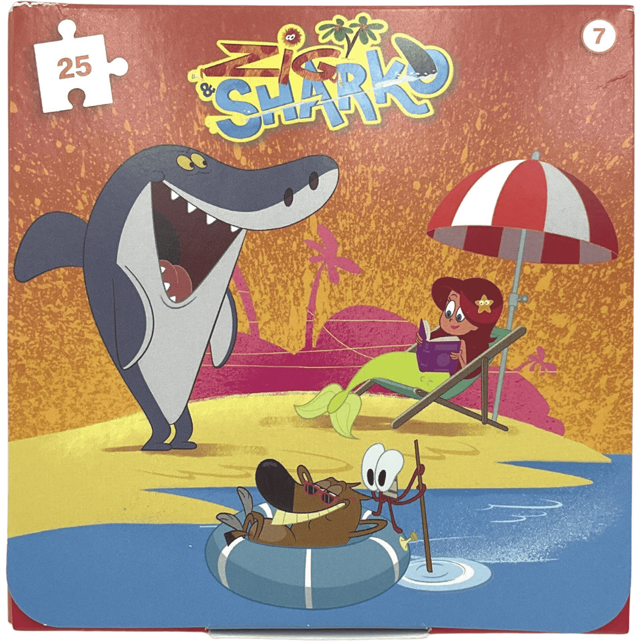 Puzzle A la Plage 25 Pièces - KIDIBAM