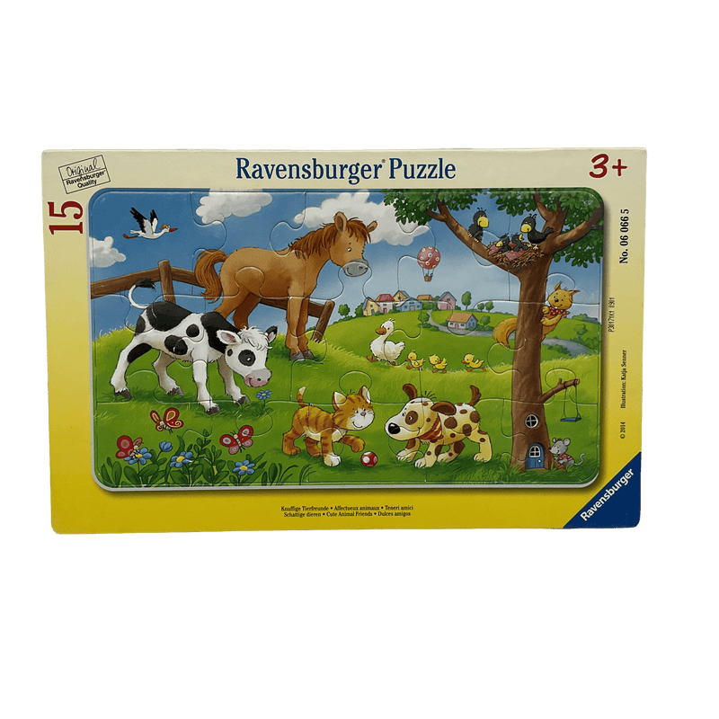 Puzzle Affectueux animaux 15 Pièces - KIDIBAM