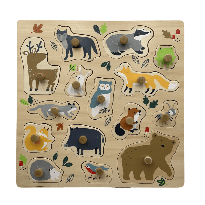 Puzzle animaux 15 pièces - KIDIBAM