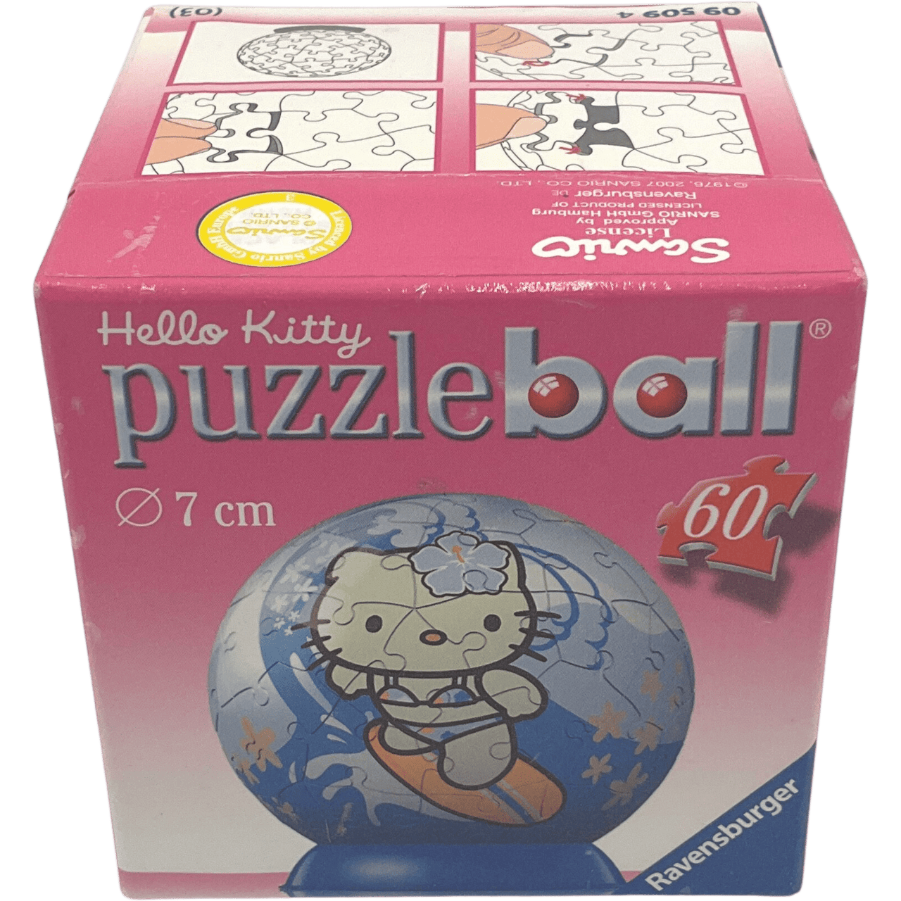 Puzzle Balle Hello Kitty 60 pièces - KIDIBAM