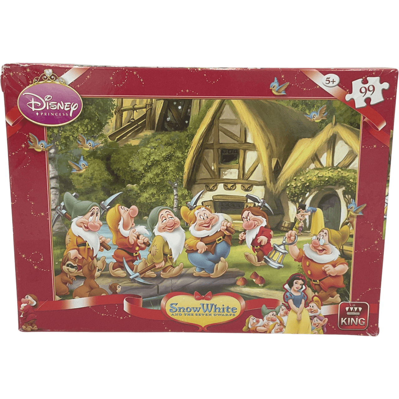 Puzzle Blanche Neige et les sept nains 100 Pièces - KIDIBAM