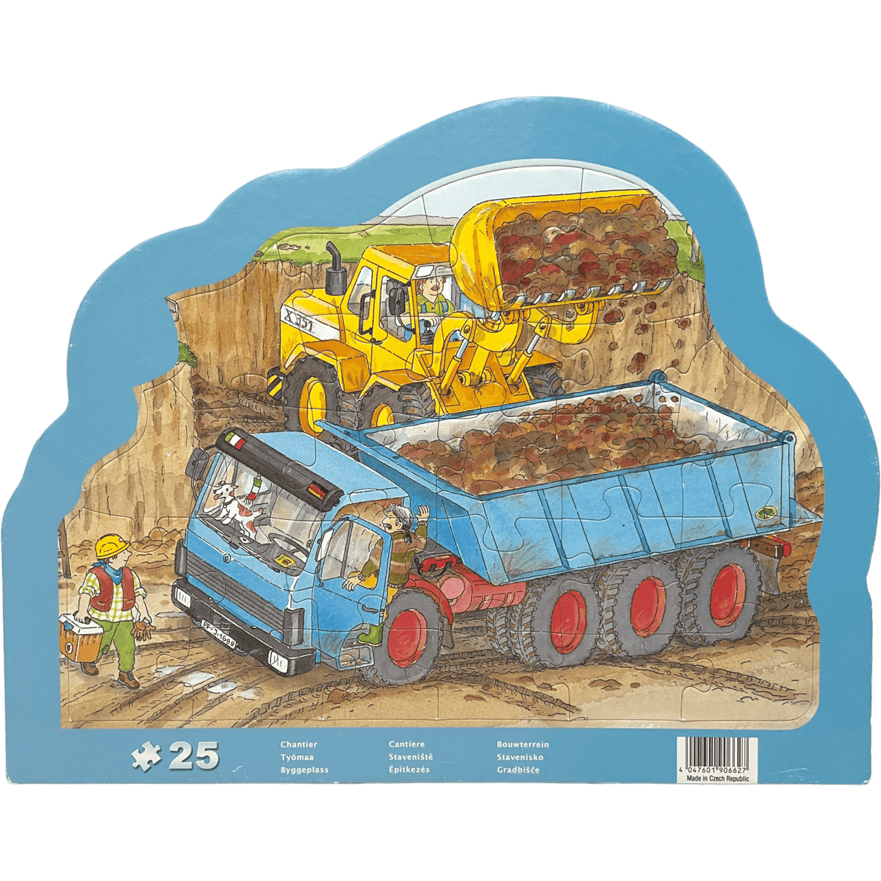Puzzle Chantier 25 Pièces - KIDIBAM