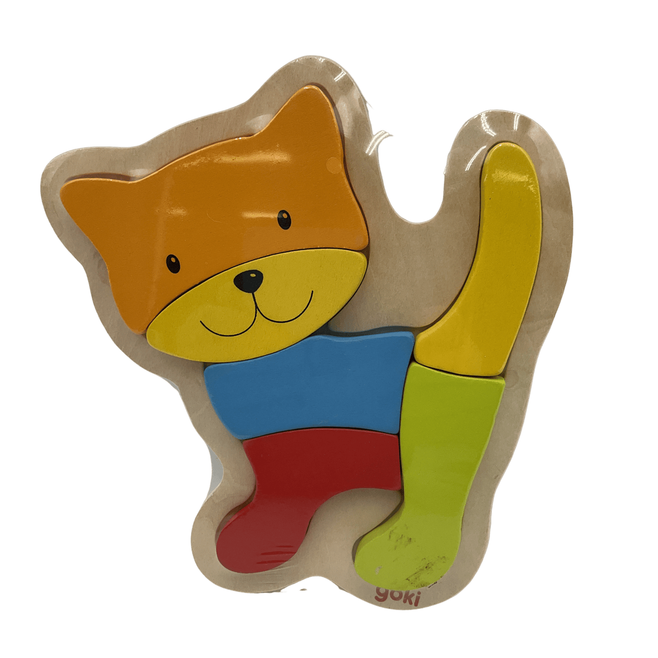 Puzzle chat 6 pièces - KIDIBAM