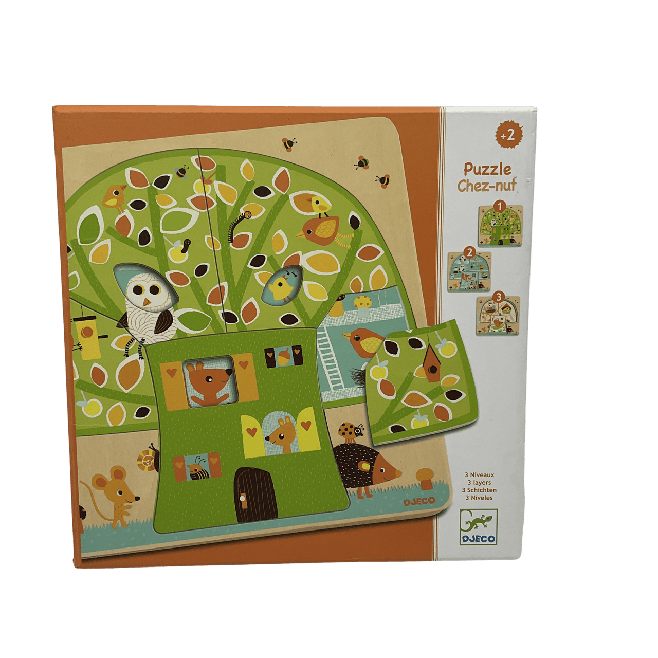 Puzzle Chef - nut 3 niveaux - KIDIBAM