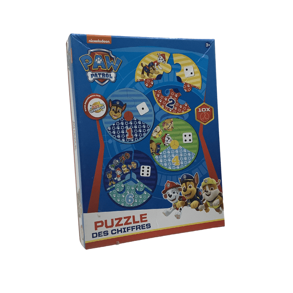 Puzzle des chiffres Pat'Patrouille - KIDIBAM