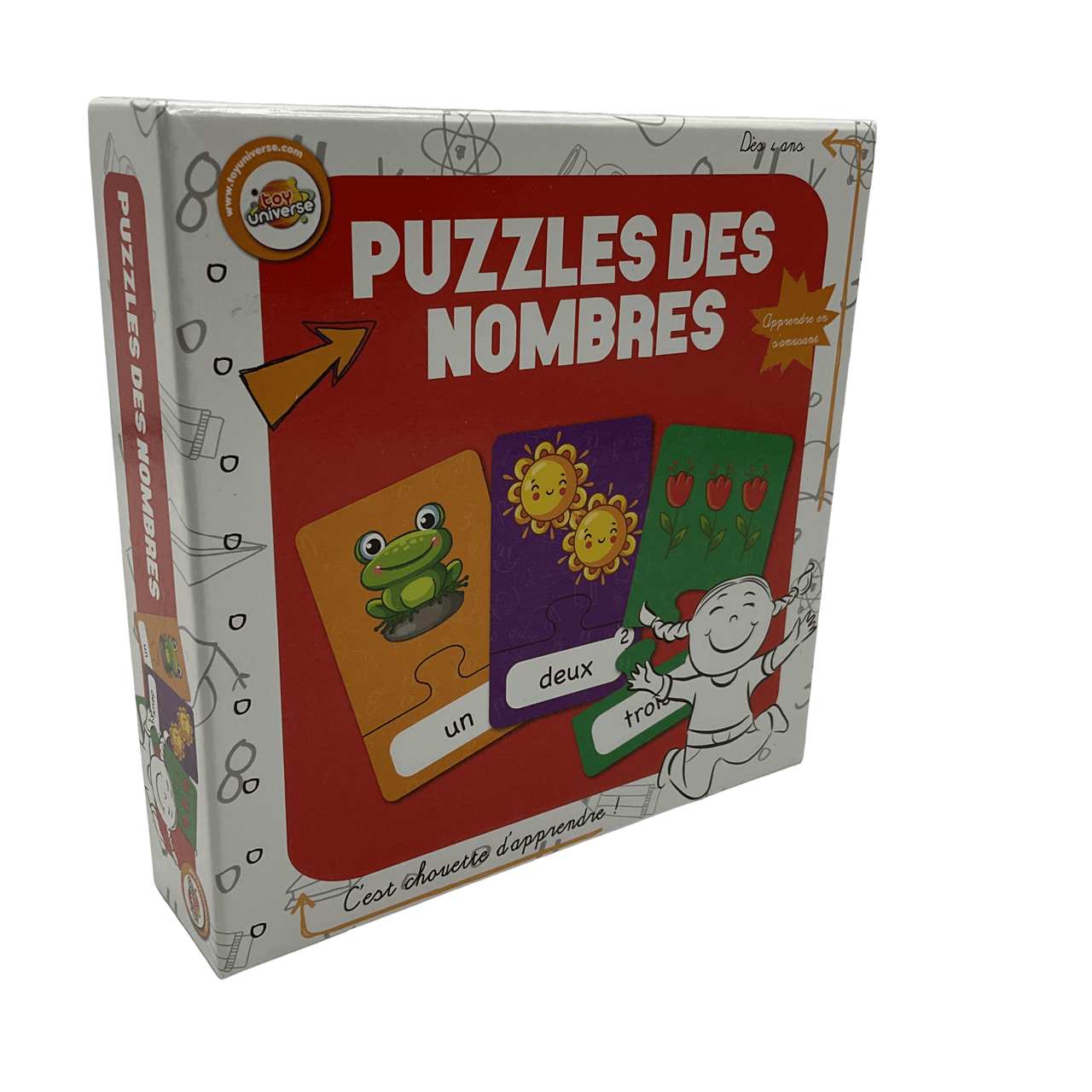 Puzzle des nombres 30x2 pièces - KIDIBAM