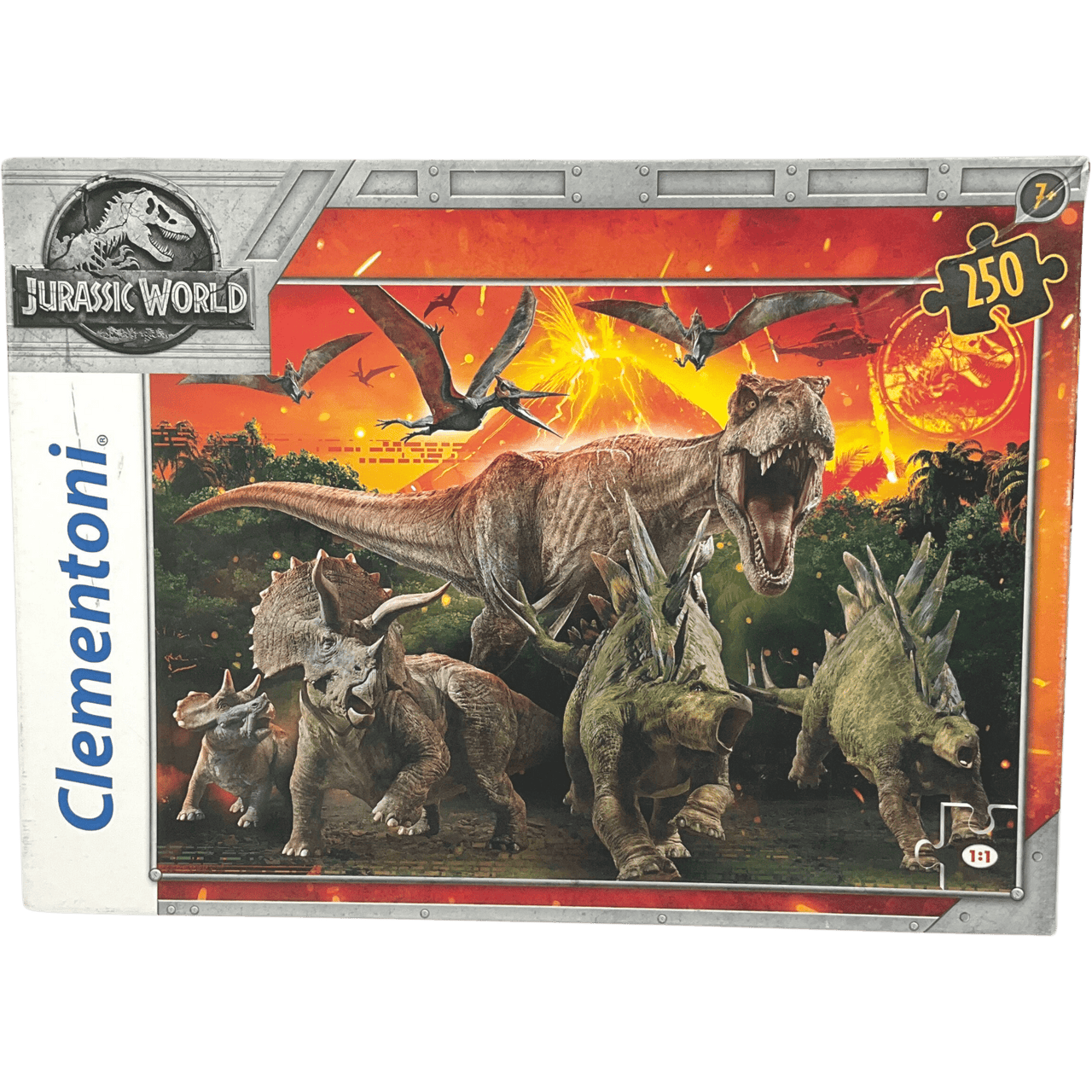 Puzzle Dinosaures 250 pièces Jurassic World - KIDIBAM