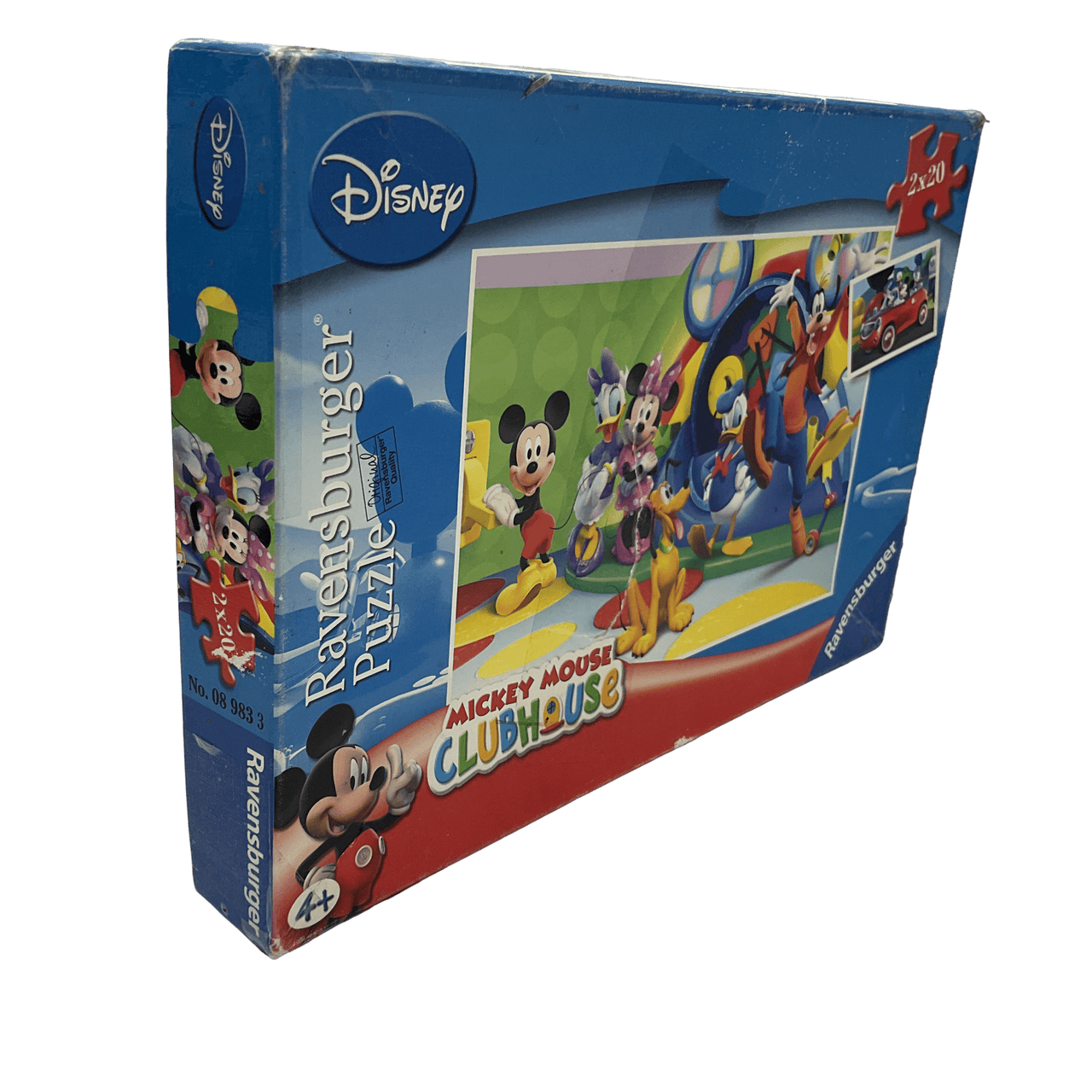 Puzzle Disney La maison de Mickey 2X20 pièces - KIDIBAM