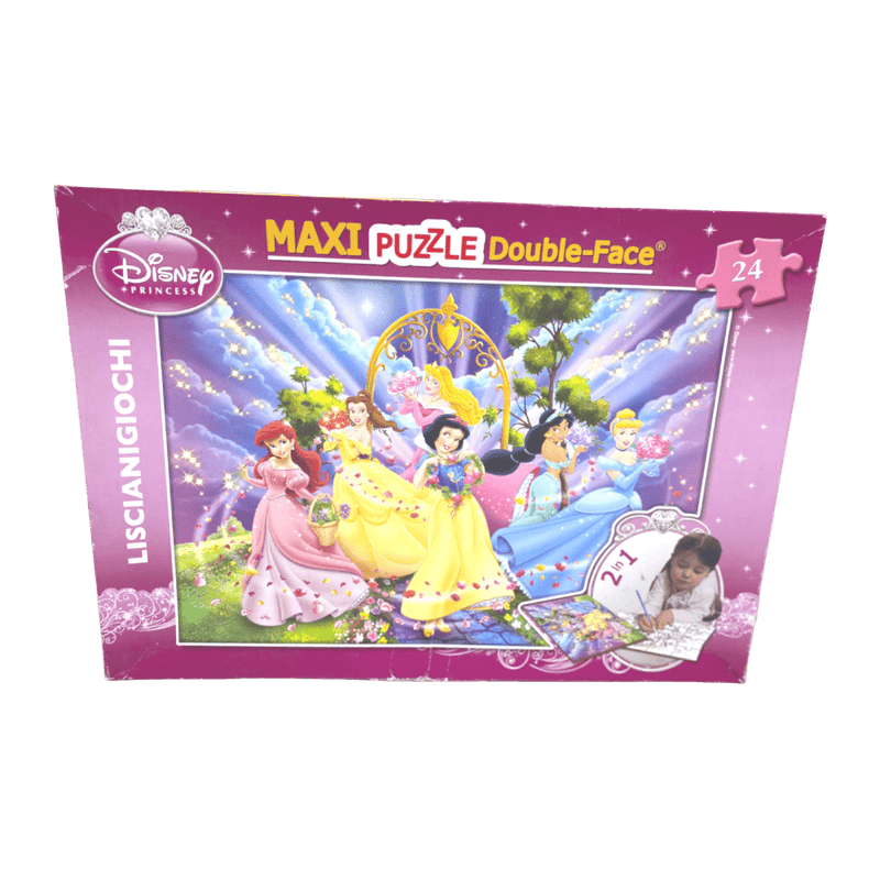 Puzzle double face princesses Disney - KIDIBAM