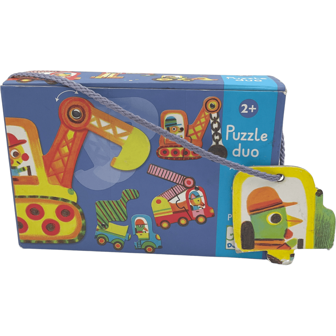 Puzzle Duo 6x2 pièces Articulo - KIDIBAM