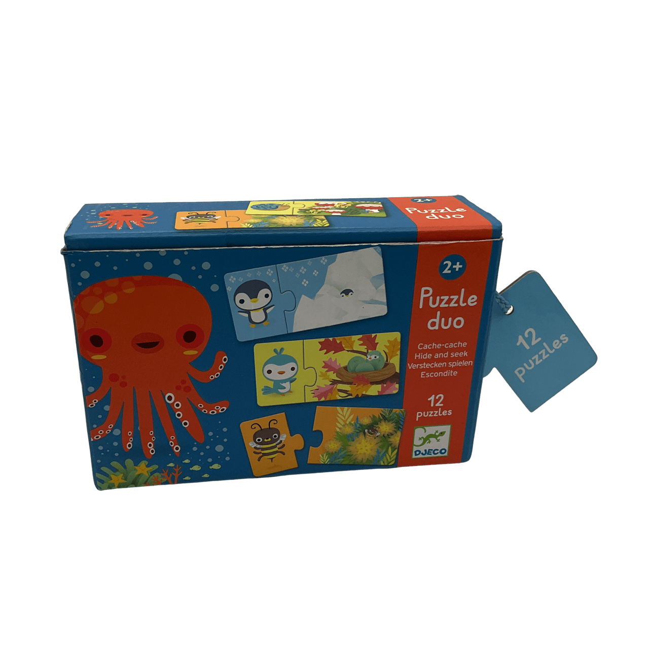 Puzzle duo Cache Cache - KIDIBAM