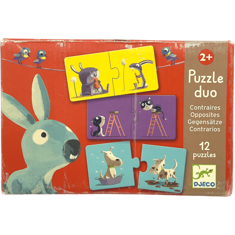 Puzzle Duo Contraires - KIDIBAM