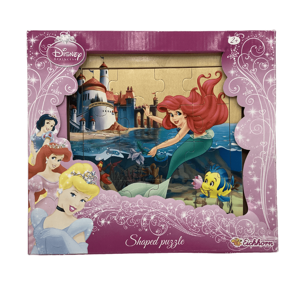 Puzzle en bois 16 pièces - Princesse Ariel Disney - KIDIBAM