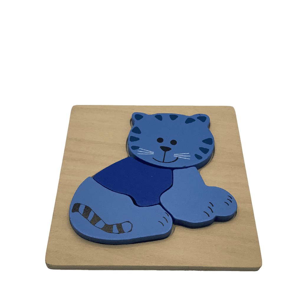 Puzzle en bois chat - KIDIBAM
