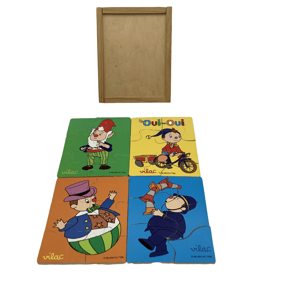 Puzzle en bois Oui - Oui 4X6 pièces - KIDIBAM