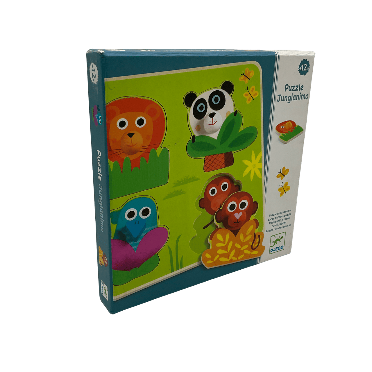 Puzzle encastrable Junglanimo - KIDIBAM