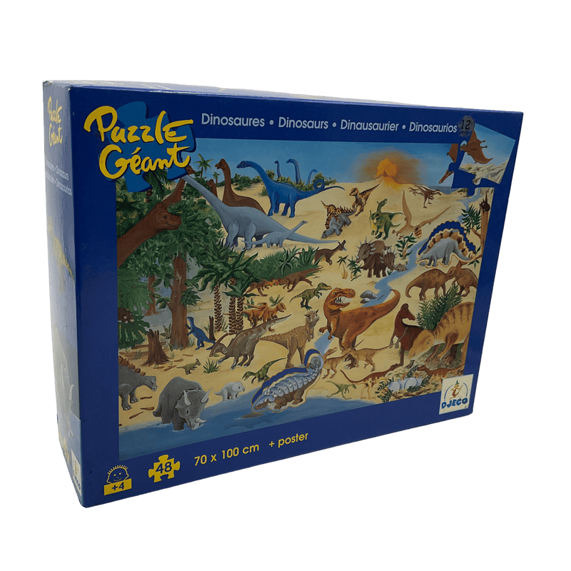 Puzzle géant 48 pièces Les dinosaures - KIDIBAM