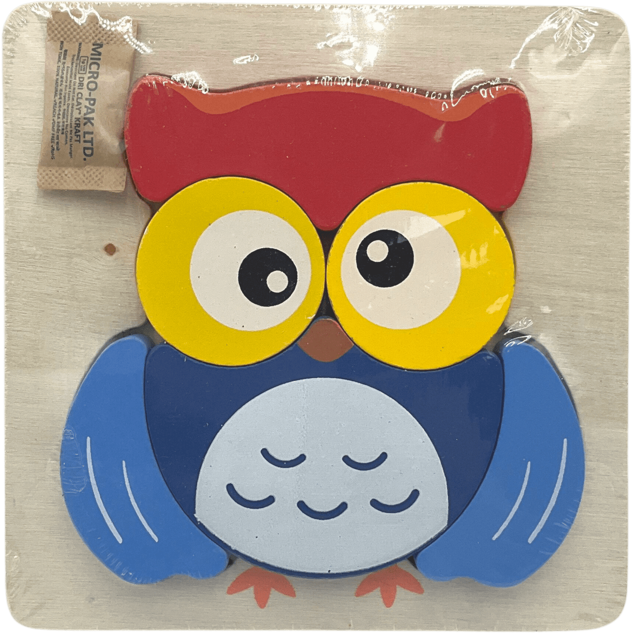 Puzzle Hibou 6 Pièces en bois - KIDIBAM