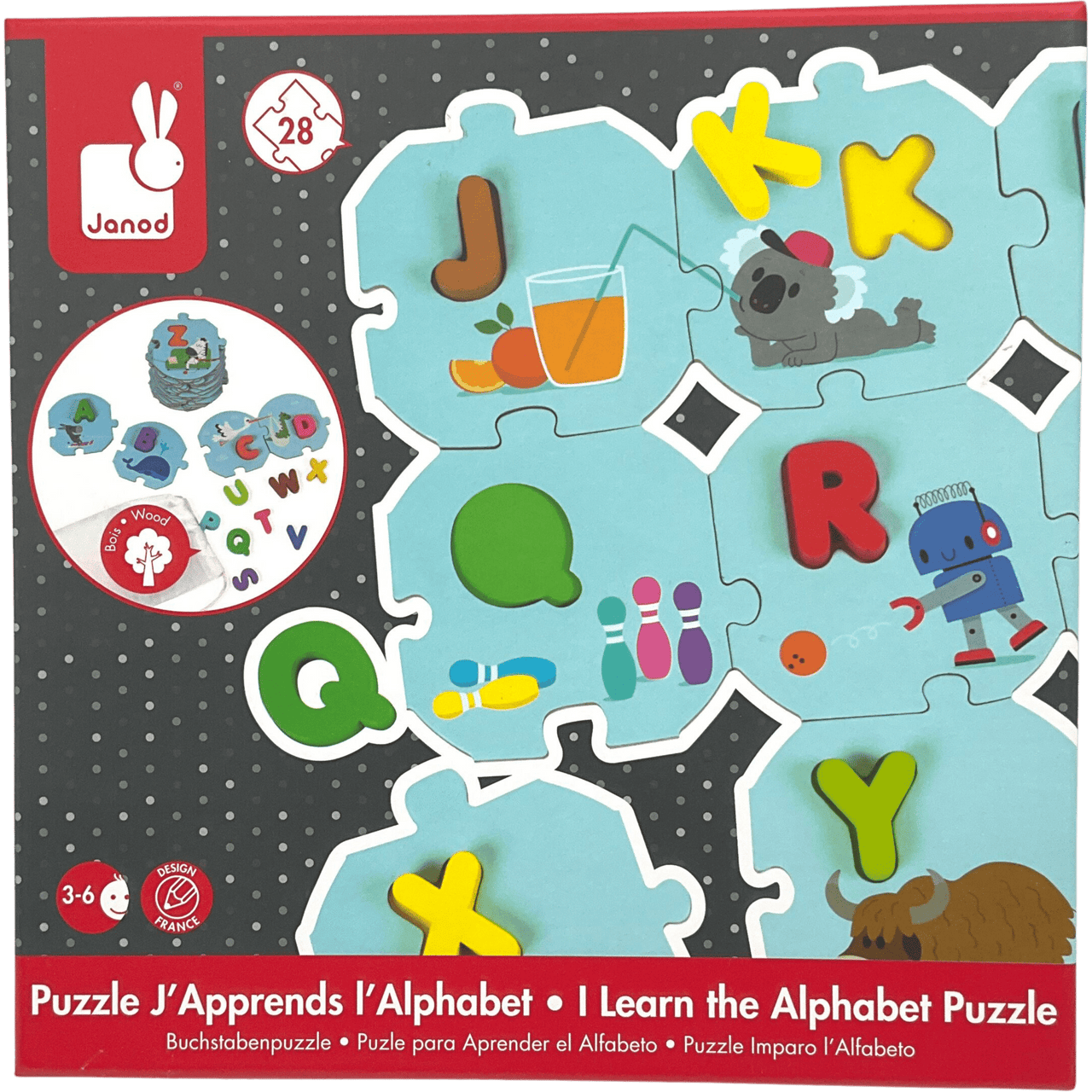 Puzzle J'Apprends l'Alphabet - KIDIBAM