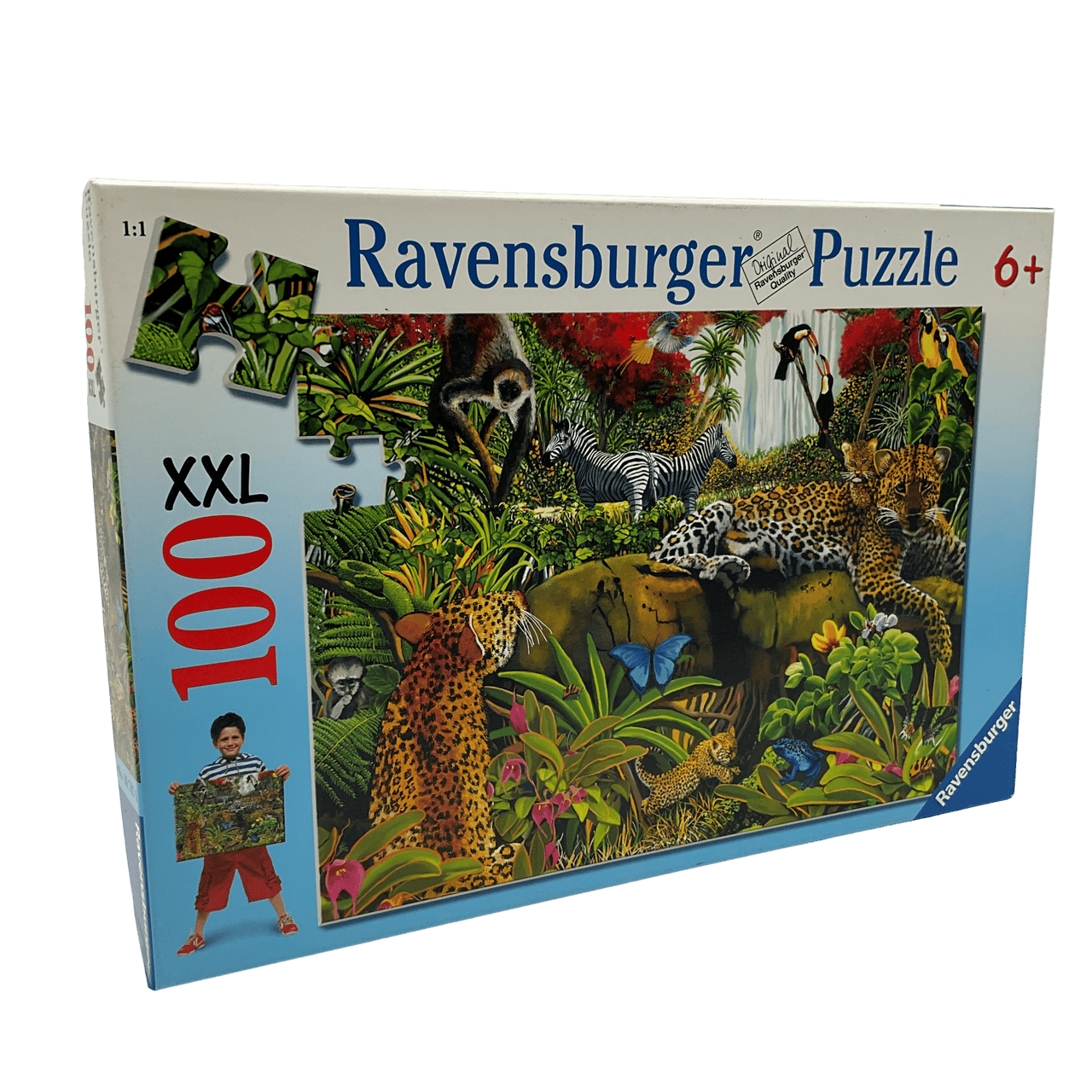 Puzzle Jungle 100 pièces - KIDIBAM