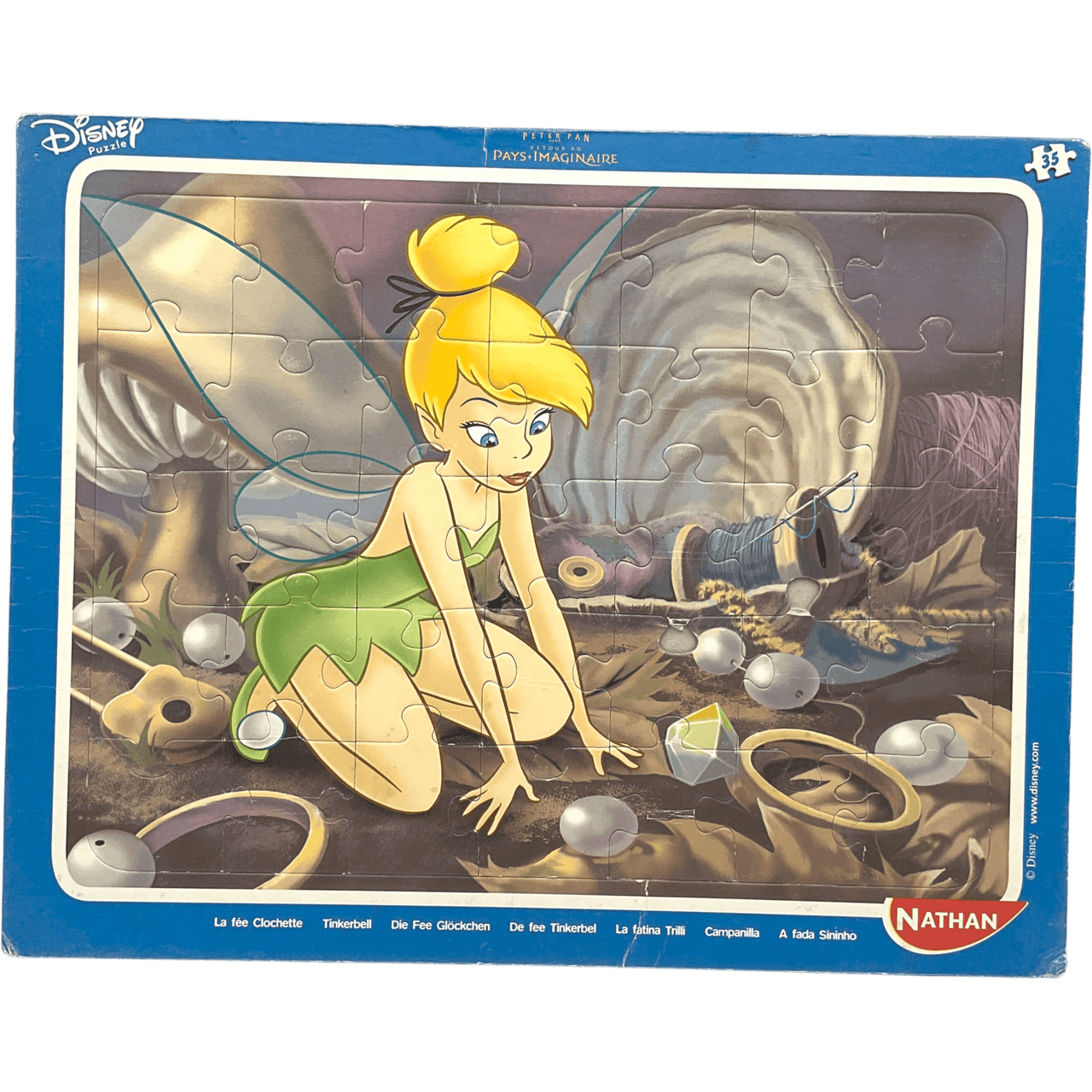 Puzzle La Fée Clochette 35 Pièces - KIDIBAM