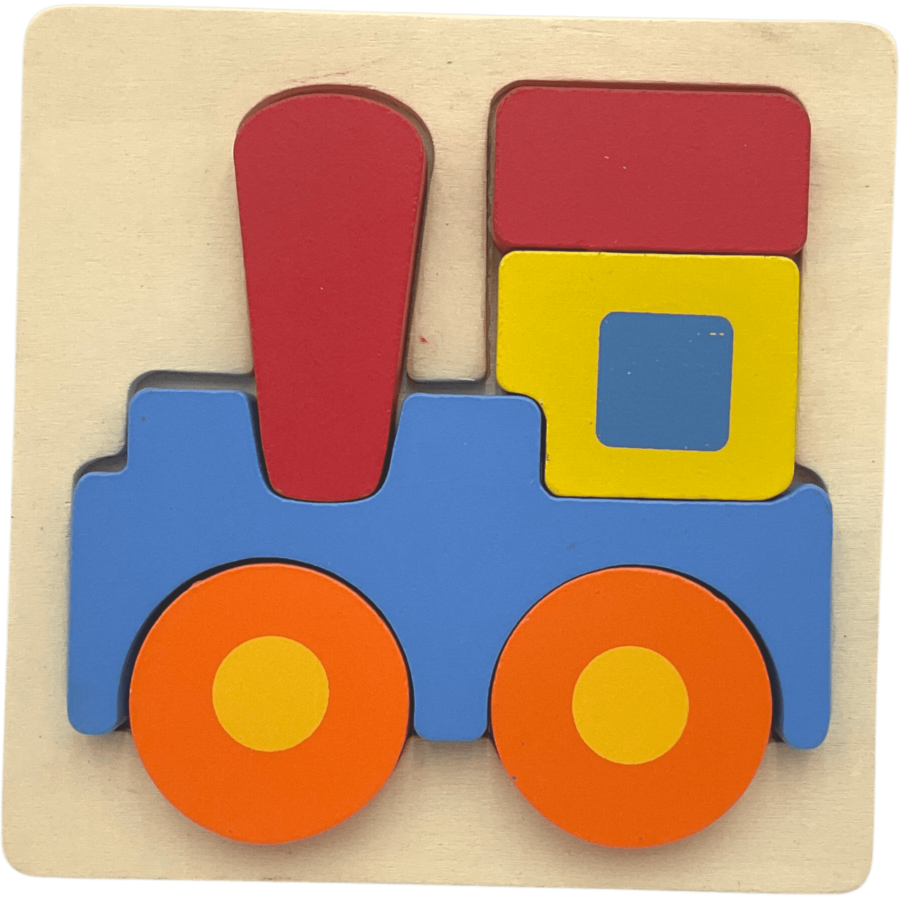 Puzzle La Locomotive 6 Pièces en bois - KIDIBAM