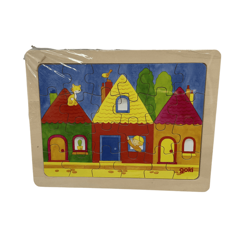 Puzzle les 3 maisons 24 pièces - KIDIBAM