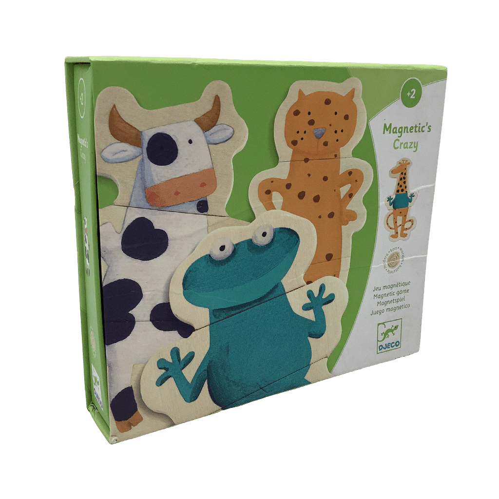 Puzzle magnétique en bois animaux 24 pièces - KIDIBAM