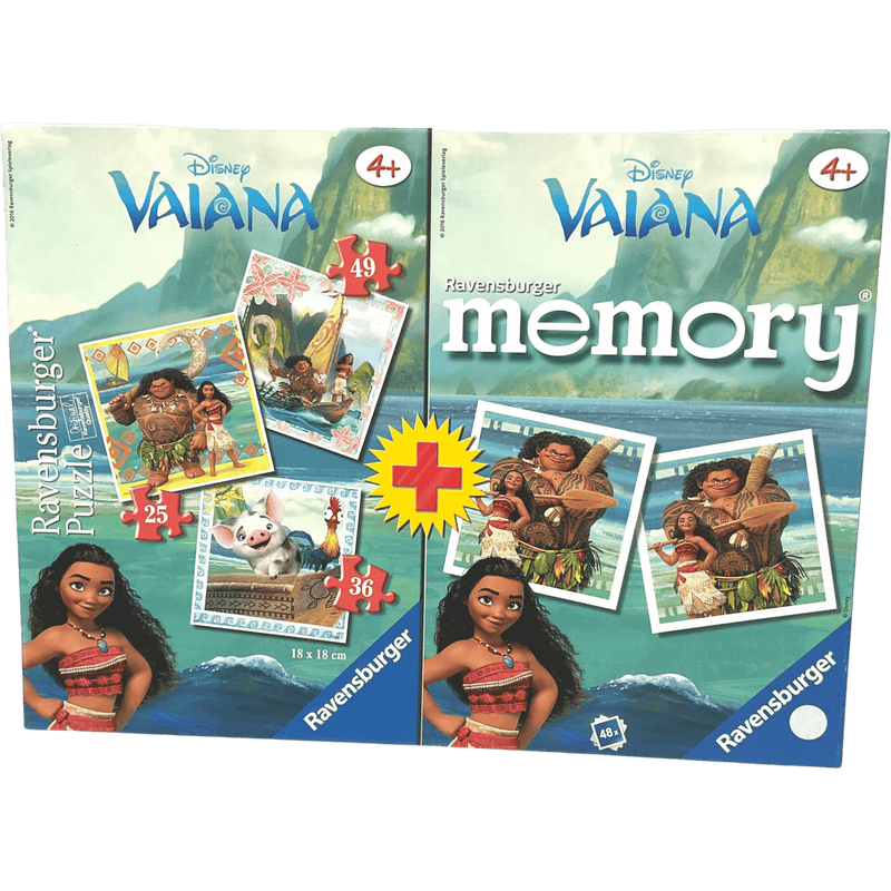 Puzzle + memory Vaiana - KIDIBAM